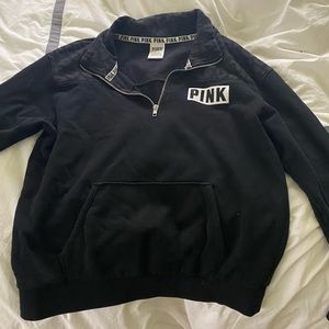 VS PINK quarter zip sweatshirt